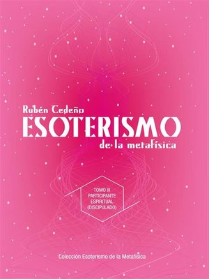 cover image of Esoterismo de la Metafisica--Participante Espiritual